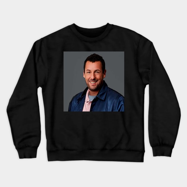 Adam Sandler actor Crewneck Sweatshirt by jollyangelina93